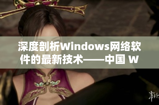 深度剖析Windows网络软件的最新技术——中国 Windows 跃进互联网