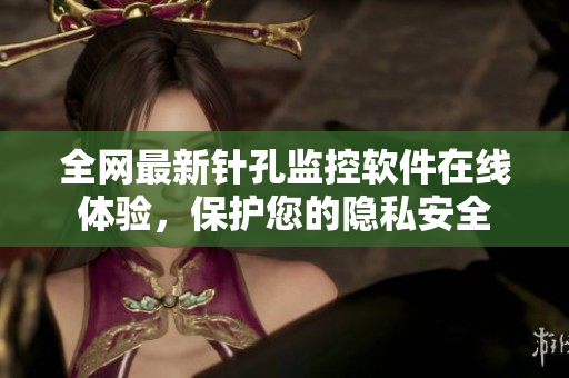 全网最新针孔监控软件在线体验，保护您的隐私安全