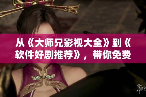 从《大师兄影视大全》到《软件好剧推荐》，带你免费观看软件开发相关电视剧。