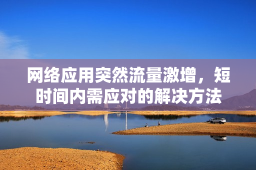 网络应用突然流量激增，短时间内需应对的解决方法