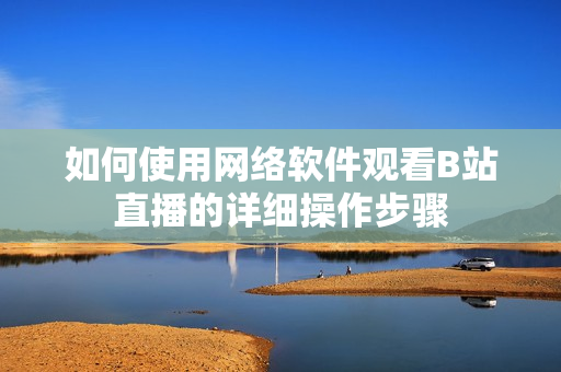 如何使用网络软件观看B站直播的详细操作步骤