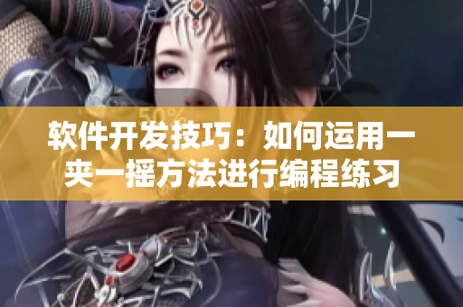 软件开发技巧：如何运用一夹一摇方法进行编程练习