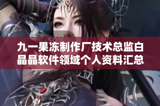 九一果冻制作厂技术总监白晶晶软件领域个人资料汇总