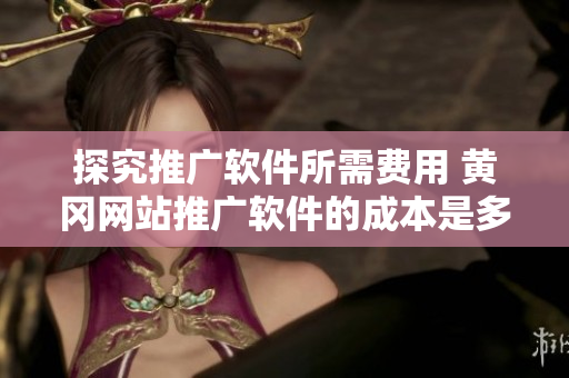探究推广软件所需费用 黄冈网站推广软件的成本是多少？