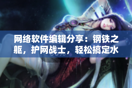 网络软件编辑分享：钢铁之躯，护网战士，轻松搞定水流量！