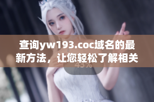 查询yw193.coc域名的最新方法，让您轻松了解相关信息