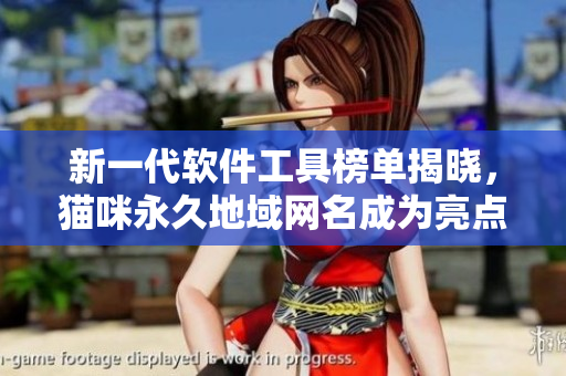 新一代软件工具榜单揭晓，猫咪永久地域网名成为亮点