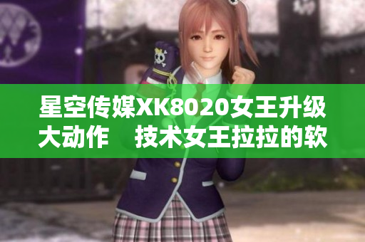 星空传媒XK8020女王升级大动作　技术女王拉拉的软件之路