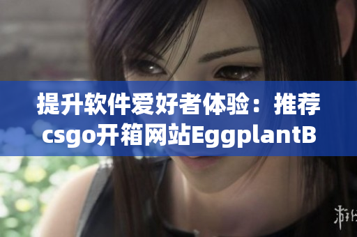 提升软件爱好者体验：推荐csgo开箱网站EggplantBox