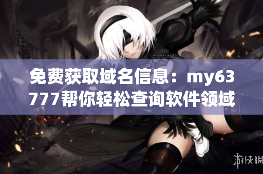 免费获取域名信息：my63777帮你轻松查询软件领域中的域名归属