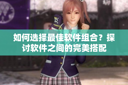 如何选择最佳软件组合？探讨软件之间的完美搭配