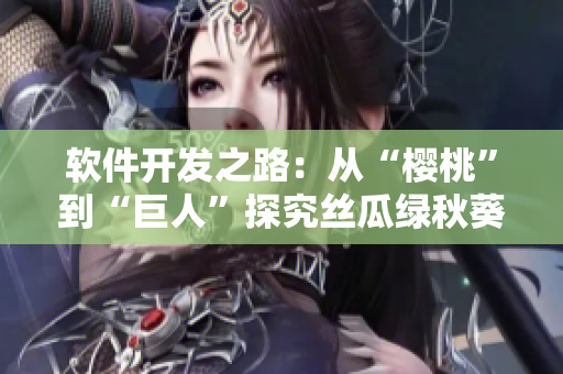 软件开发之路：从“樱桃”到“巨人”探究丝瓜绿秋葵，汲取趣阁经验
