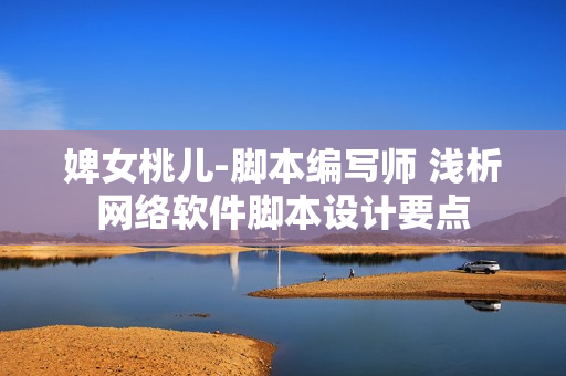 婢女桃儿-脚本编写师 浅析网络软件脚本设计要点