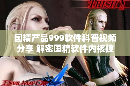 国精产品999软件科普视频分享 解密国精软件内核技术