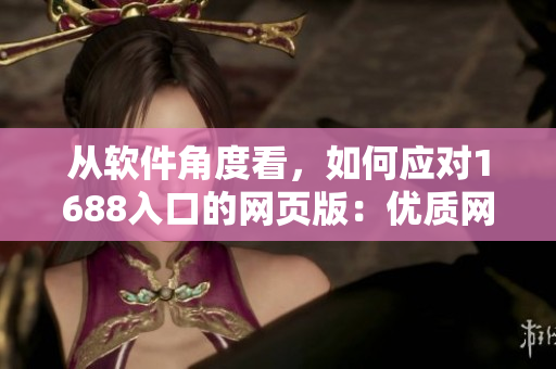 从软件角度看，如何应对1688入口的网页版：优质网络软件编写指南