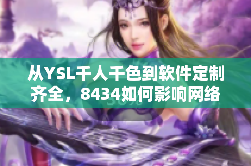 从YSL千人千色到软件定制齐全，8434如何影响网络软件开发进展？