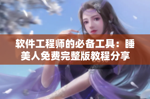 软件工程师的必备工具：睡美人免费完整版教程分享