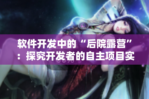 软件开发中的“后院露营”：探究开发者的自主项目实践