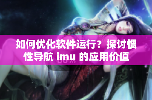 如何优化软件运行？探讨惯性导航 imu 的应用价值