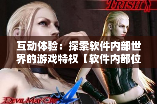 互动体验：探索软件内部世界的游戏特权【软件内部位探索游戏】