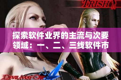 探索软件业界的主流与次要领域：一、二、三线软件市场分析