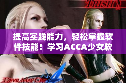 提高实践能力，轻松掌握软件技能！学习ACCA少女软件网课视频，快速走上高效编程之路！