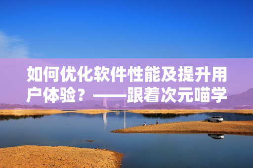如何优化软件性能及提升用户体验？——跟着次元喵学软件开发技巧