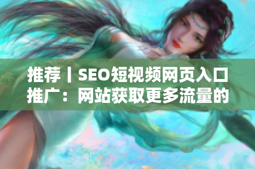 推荐丨SEO短视频网页入口推广：网站获取更多流量的新方法