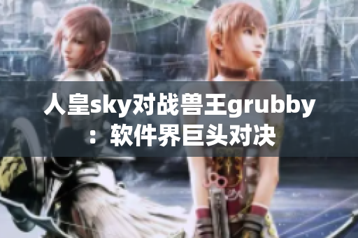 人皇sky对战兽王grubby：软件界巨头对决