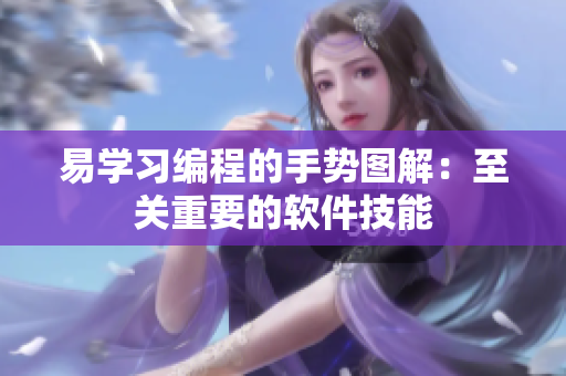 易学习编程的手势图解：至关重要的软件技能