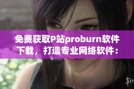 免费获取P站proburn软件下载，打造专业网络软件：走入互联网新时代