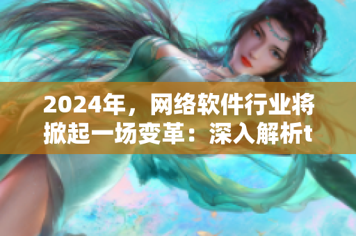 2024年，网络软件行业将掀起一场变革：深入解析tttzzz的创新之路