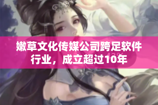 嫩草文化传媒公司跨足软件行业，成立超过10年
