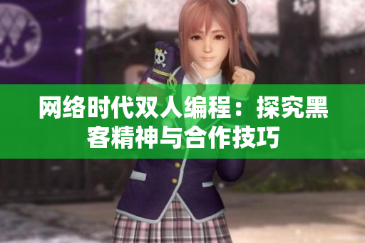 网络时代双人编程：探究黑客精神与合作技巧