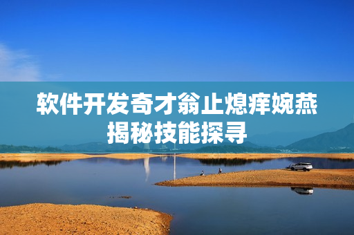 软件开发奇才翁止熄痒婉燕揭秘技能探寻