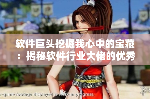 软件巨头挖掘我心中的宝藏：揭秘软件行业大佬的优秀品质