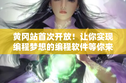 黄冈站首次开放！让你实现编程梦想的编程软件等你来体验！