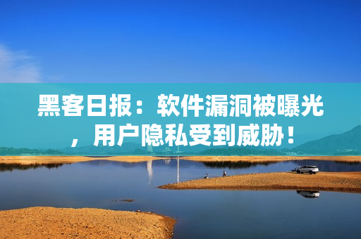 黑客日报：软件漏洞被曝光，用户隐私受到威胁！