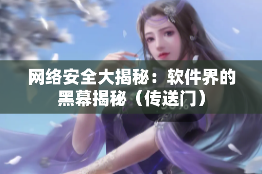 网络安全大揭秘：软件界的黑幕揭秘（传送门）
