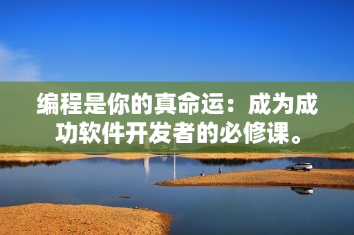编程是你的真命运：成为成功软件开发者的必修课。