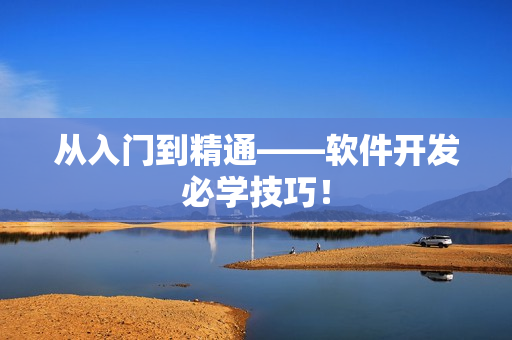 从入门到精通——软件开发必学技巧！