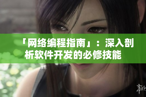 「网络编程指南」：深入剖析软件开发的必修技能