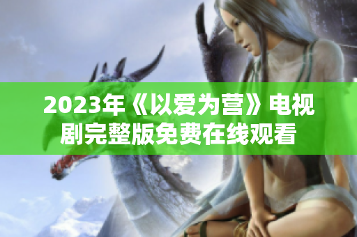 2023年《以爱为营》电视剧完整版免费在线观看
