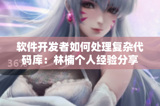 软件开发者如何处理复杂代码库：林楠个人经验分享