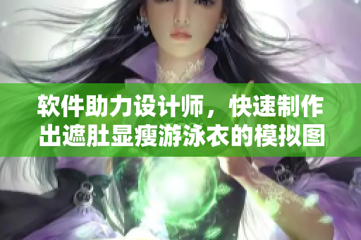 软件助力设计师，快速制作出遮肚显瘦游泳衣的模拟图