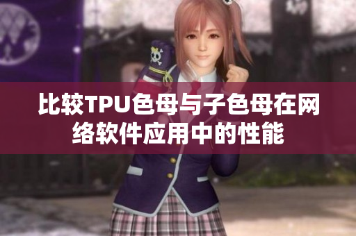 比较TPU色母与子色母在网络软件应用中的性能
