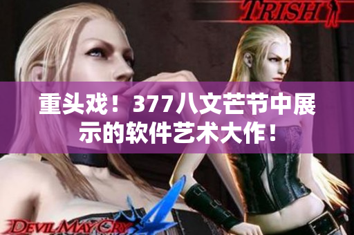 重头戏！377八文芒节中展示的软件艺术大作！