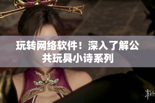 玩转网络软件！深入了解公共玩具小诗系列
