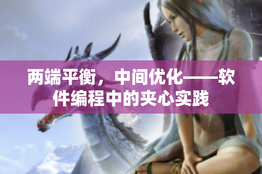 两端平衡，中间优化——软件编程中的夹心实践