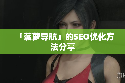 「菠萝导航」的SEO优化方法分享
